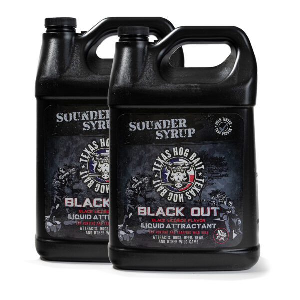 2 Black Out Liquid Attractant Bottles